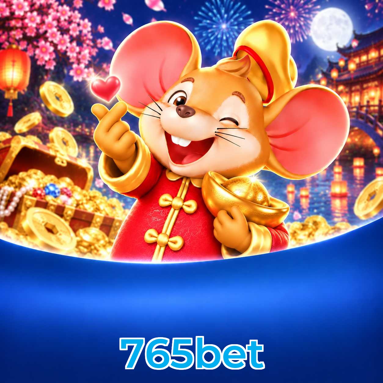 765bet Logo - Bônus com Rollover Justo